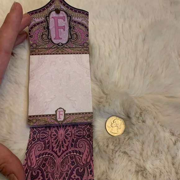 Personalized Monogram Mini Notebook - Picture 2 of 2